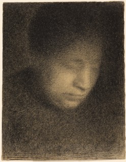 Madame Seurat, the Artist's Mother (Madame Seurat, mère), about 1882-1883. Creator: Georges-Pierre Seurat.