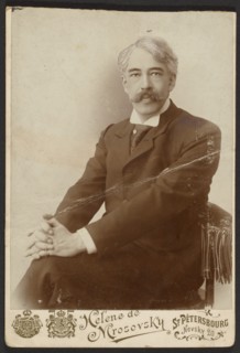 Portrait of Konstantin Stanislavski, before 1917. Creator: Elena Lukinichka Mrozovskaya.