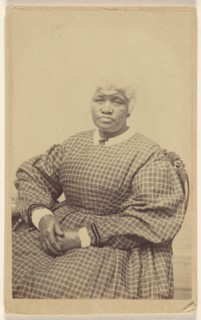 Portrait of a Seated Woman, 1865-1870. Creator: HJ Reed.