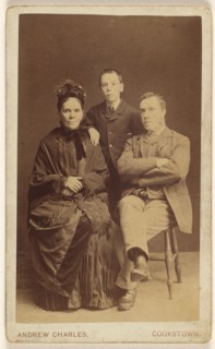 Family portrait, 1860s. Creator: Andrew Charles.