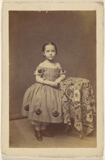 Portrait of a young girl, about 1870. Creator: Unknown.