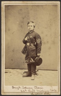 Sergeant Johnny Clem, 1863. Creator: Morse & Peaslee.
