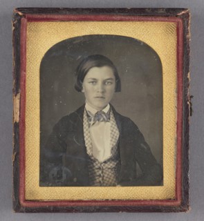 Portrait of a Young Boy, 1851-1853. Creator: John J Outley.