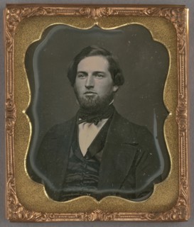 Portrait of a Man with Chin Beard, about 1850. Creator: Unknown.