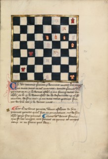 Chess Problem, late 14th century. Creator: Unknown.