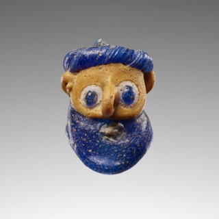 Mask Bead, 5th-4th century BC. Creator: Unknown.