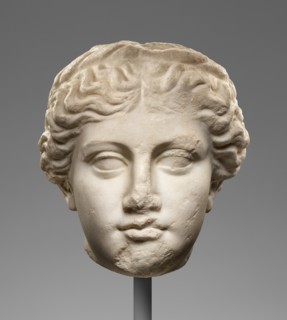 Head of a Goddess, 1st century BC-1st century AD. Creator: Unknown.