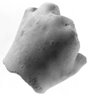 Sculptural Fragment: Left Hand, about 320 BC. Creator: Unknown.