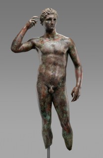 Statue of a Victorious Youth, 300-100 BC. Creator: Unknown.