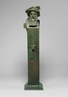 Herm of Dionysos, 200-100 BC. Creator: Workshop of Boethos of Kalcedon.