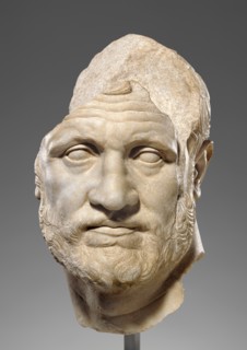 Portrait of a Bearded Man, about 150 BC. Creator: Unknown.