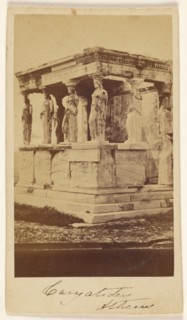 Caryatids, Athens, late 1850s-1860s. Creator: Konstantinos Dimitriou.
