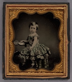 Portrait of a Little Girl, about 1860. Creator: Unknown.