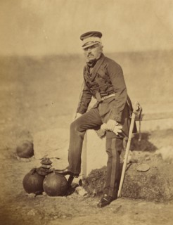 Lt. General Barnard, C.B., 1855. Creator: Roger Fenton.