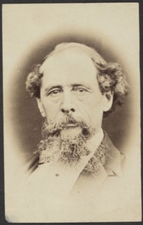 Portrait of Charles Dickens, before 1870. Creator: Unknown.