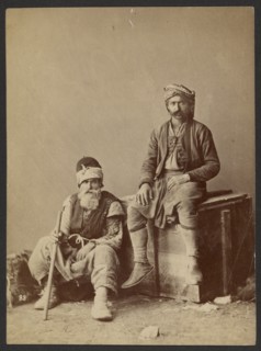 Portrait of two men, about 1870-1880. Creator: Unknown.