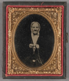 Hannah Hill Fisher Metcalf, 1860-1863. Creator: Unknown.
