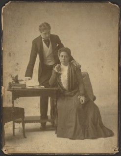 Portrait of Sarah Cowell Le Moyne, about 1890-1899. Creator: Unknown.