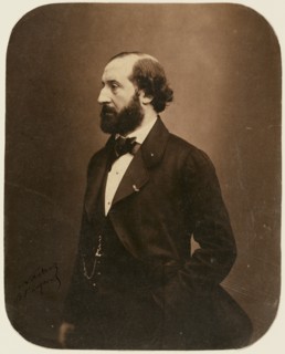 Émile Augier, about August 1857. Creator: Nadar.