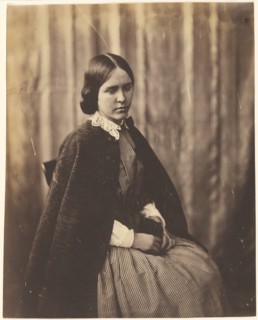 Portrait of a Girl, about 1852-1856. Creator: Roger Fenton.