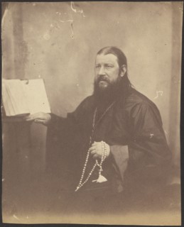 A Russian Orthodox Priest, about 1852. Creator: Unknown.