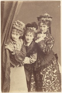 Portrait of Three Women, late 19th century. Creator: Unknown.