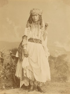 Woman smoking, about 1865-1885. Creator: Unknown.