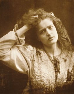 Ophelia, negative 1875; print 1900. Creator: Julia Margaret Cameron.