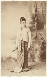 Shan Woman, 1894-1897. Creator: Felice Beato.