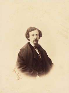 Self-portrait, about 1855. Creator: Gustave Le Gray.