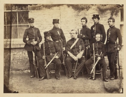 Elliott's Term, The Old Cadets, 1859. Creator: Unknown.