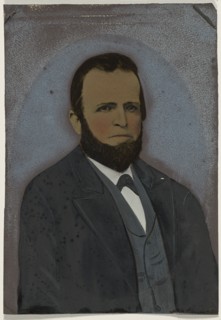 Portrait of bearded man, 1860s-1880s. Creator: Unknown.