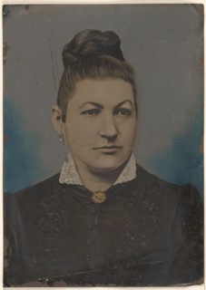 Portrait of woman, 1860s-1880s. Creator: Unknown.