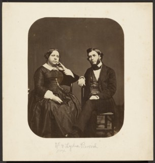 Dr. Joseph and Lydia Parrish, 1860s. Creator: Frederick Gutekunst.