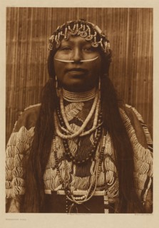 Wishram Girl, 1910. Creator: Edward Sheriff Curtis.