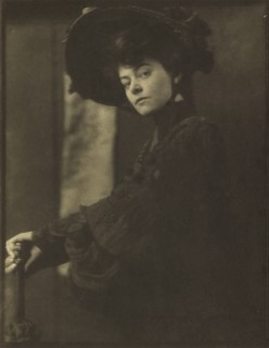 Portrait of an Unknown Woman, 1904. Creator: Gertrude Kasebier.