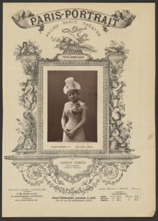 Paris Portrait: Noemie Vernon, 1879. Creator: Charles.