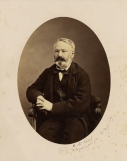 Portrait of Victor Hugo, 1862. Creator: Etienne Carjat.