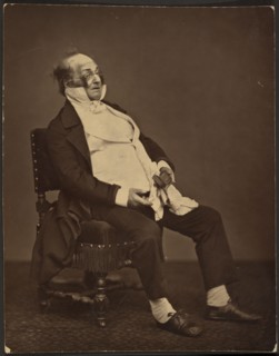 Henri Monnier, about 1875. Creator: Etienne Carjat.