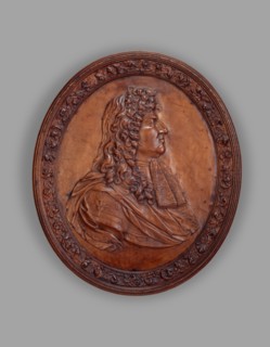Relief portrait of Louis XIV, about 1700. Creator: Unknown.