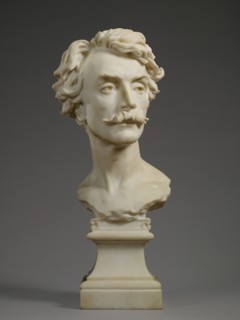 Bust of Jean Léon Gérôme (1824-1904), 1872-1873. Creator: Jean-Baptiste Carpeaux.
