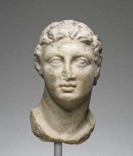 Head of Ptolemy III, 246-222 B.C. Creator: Unknown.
