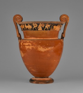 Attic Red-Figure Volute Krater, 480-470 BC. Creator: Kleophrades Painter.