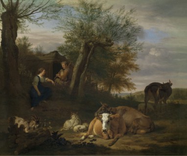 Piper, mid-17th century. Creator: Adriaen van de Velde.