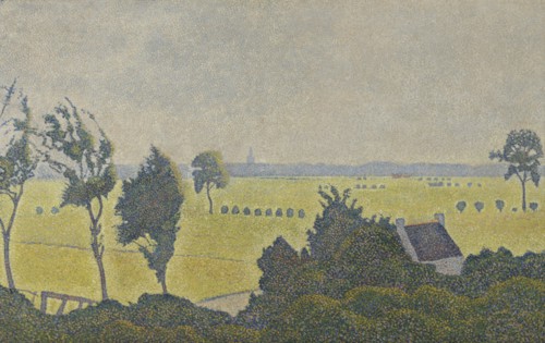 Landscape in Seneffe, (1890?). Creator: Alfred William Finch.