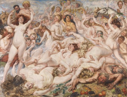 Return from the Vintage, 1903-1904. Creator: Auguste Leveque.