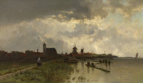 Souvenir of the Zuiderzee, 1867. Creator: Edmond de Schampheleer.