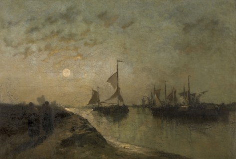 Summer Evening, mid-late 19th century. Creator: Egidius Franciscus Leemans.