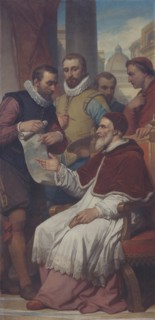 The Painters Matthijs and Paul Bril in Rome, (c1575), 1862-1872. Creator: Nicaise de Keyser.