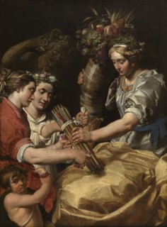 Concord, Charity and Sincerity Conquering Discord, 1622. Creator: Abraham Janssens.